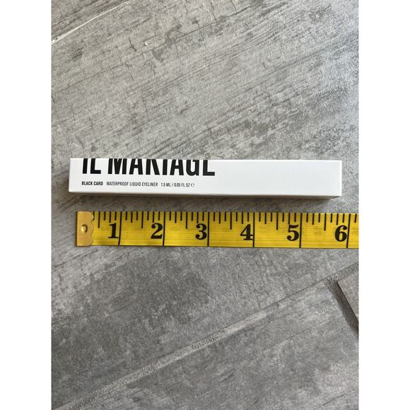 IL MAKIAGE Black Card Waterproof Liquid Eyeliner 1.5ml /0.05 FL oz NEW Full Size - Picture 3 of 5